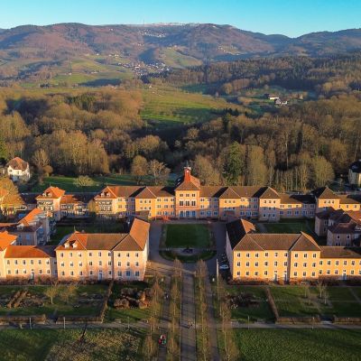 Illenau frontal von oben